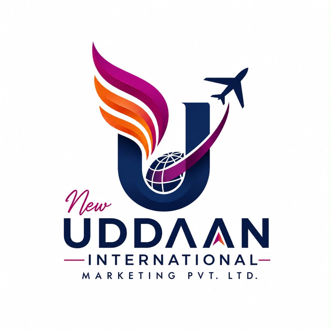 New Uddaan  International marketing PVT LTD - Herbal Wellness Brand Logo